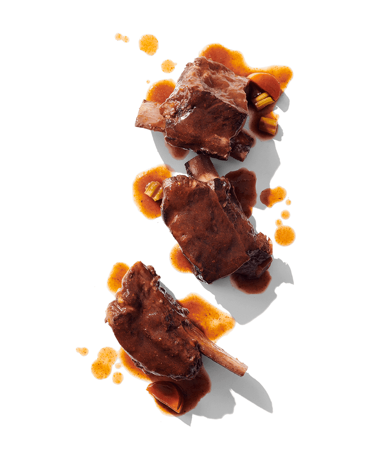 Red Wine and Guava-Braised Short Ribs